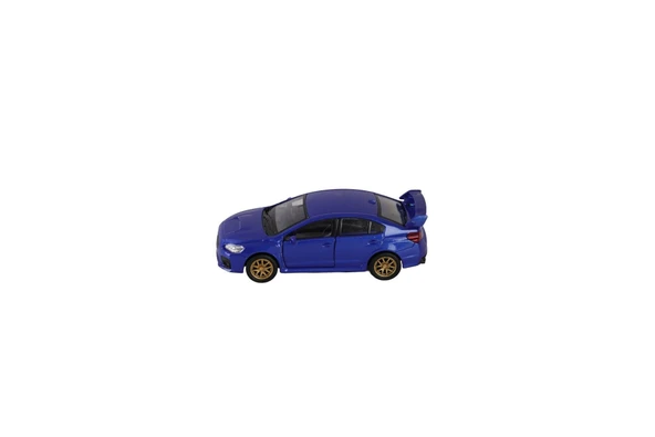 43693 WELLY DIE CAST PULL BACK SUBARU WRX - Resim 4
