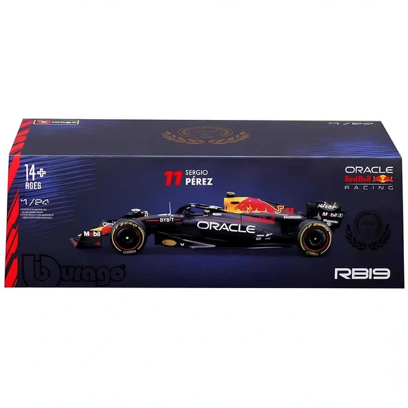 1:24 Formula 1 Oracle Red Bull RB19 F1 Model Araba - S00028030 - Stokta Olan Model Gönderilir ürün görseli 1
