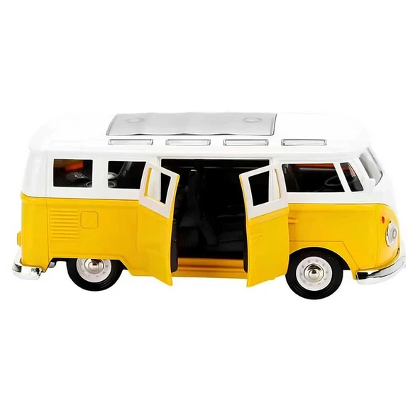 Sesli ve Işıklı Minibüs 14 cm - Resim 5