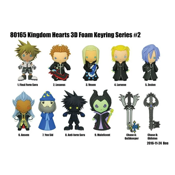 Kingdom Hearts Klipsli Figür Seri 2 - Resim 2