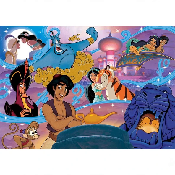 KS Aladdin Puzzle 200 Parça - Resim 2