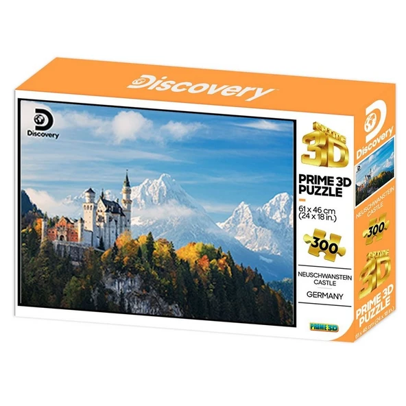 Prime 3D Discovery Neuschwanstein Kalesi Puzzle 300 Parça ürün görseli 1