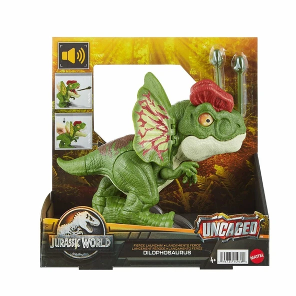 HNT65 Jurassic World Uncaged™ İnteraktif Dilophosaurus Figürü ürün görseli 1