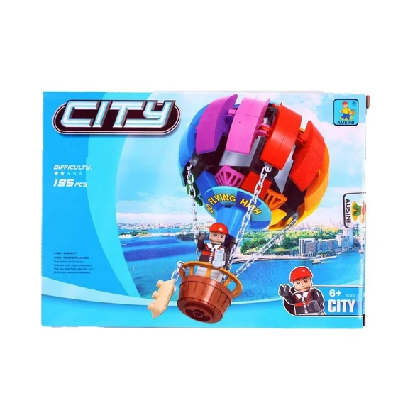 Ausını 195 Parça Uçan Balon Lego - Resim 3