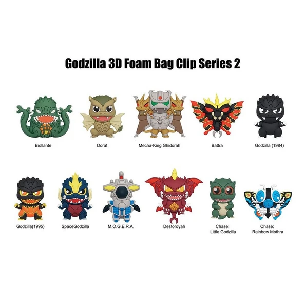 Godzilla Klipsli Figür Seri 2 - Resim 2
