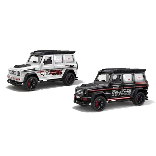 Duman Çıkaran Sürtmeli Jeep - Resim 2