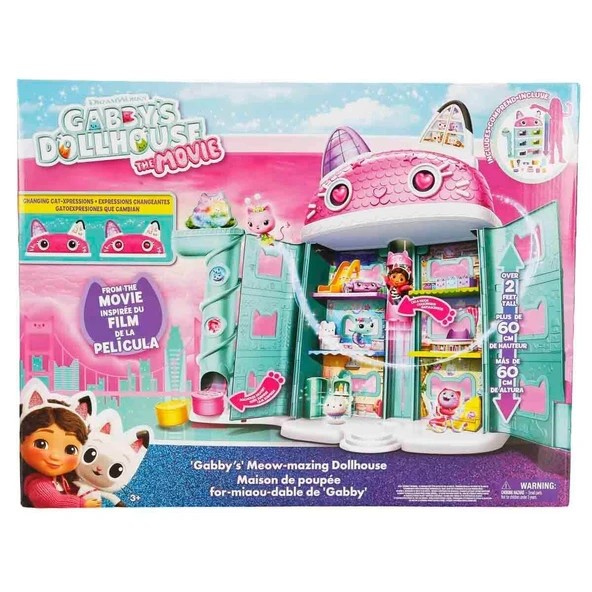 S00008876 SUN-SPM-FİGÜR OYUN SET GABBY S DOLLHOUSE SEVİMLİ BEBK EVİ GABBY ürün görseli 1