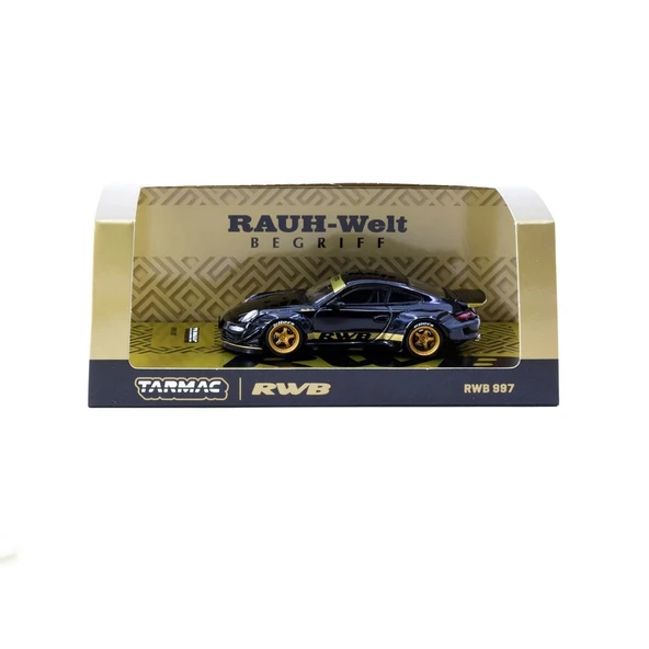 Tarmac Works 1/64 RWB 997 Black - Resim 3