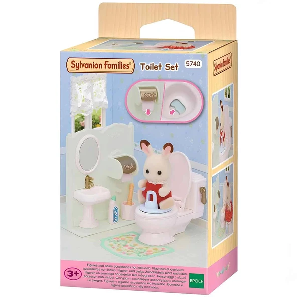 Sylvanian Families Tuvalet Seti 5740 - Resim 7