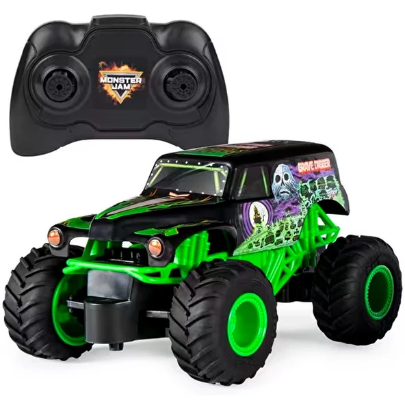 1/24 Monster Jam Grave Digger Uzaktan Kumandalı Canavar Kamyon ürün görseli 1