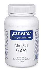 Pure Encapsulations Mineral 650A 90 Kapsül ürün görseli 1
