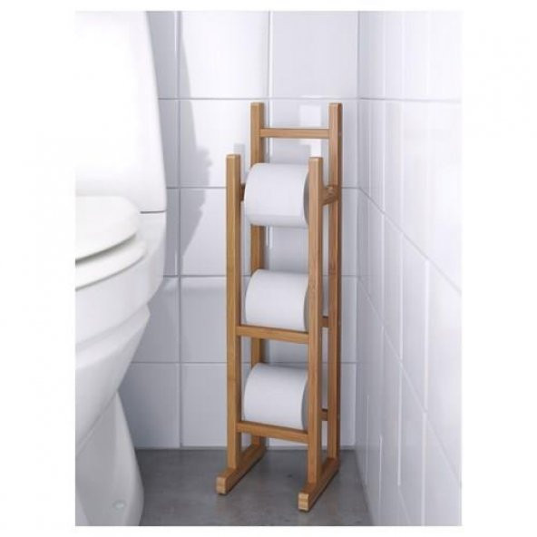 Yedek Tuvalet Kağıtlığı Bambu Meridynedukkan  IKEA - Resim 3
