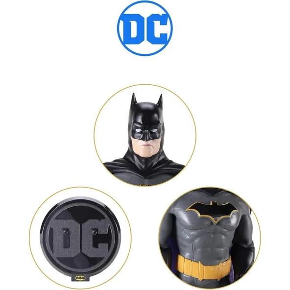 Noble Collection- Bendyfigs Dc Comics Batman Ayaklı Figür - Resim 4