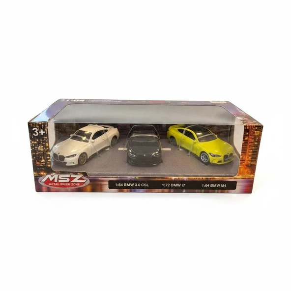 WP6429 MSZ 1/64 BMW 3.0 CSL,BMW İ7,BMW M4-EKN ürün görseli 1