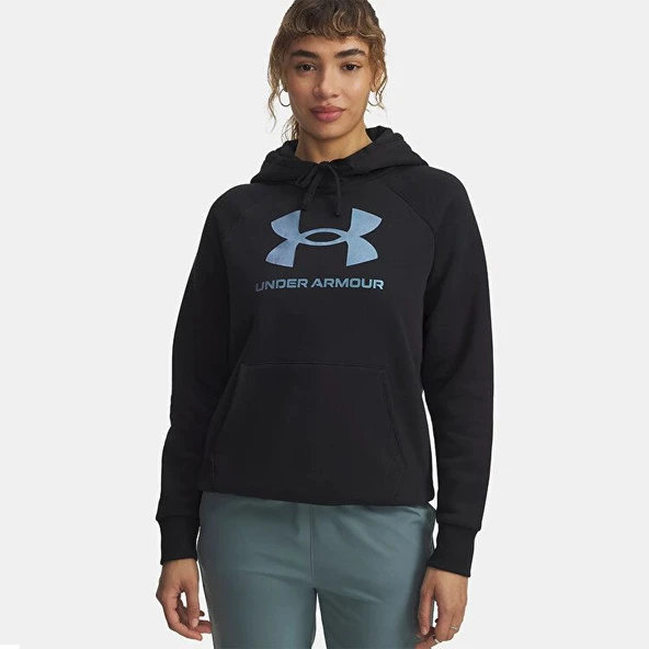 UA Rival Flc Shimmer Hdy  Kadın Sweatshirt 6003710-007 ürün görseli 1