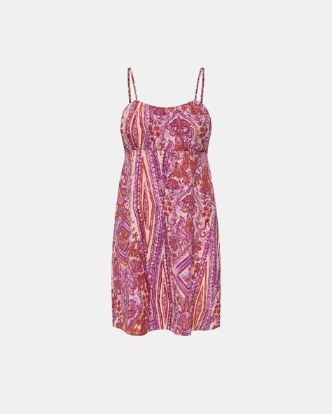 ONLNOVA LIFE VIS ALEXIS DRESS WVN  Kadın Elbise 15342698 ürün görseli 1