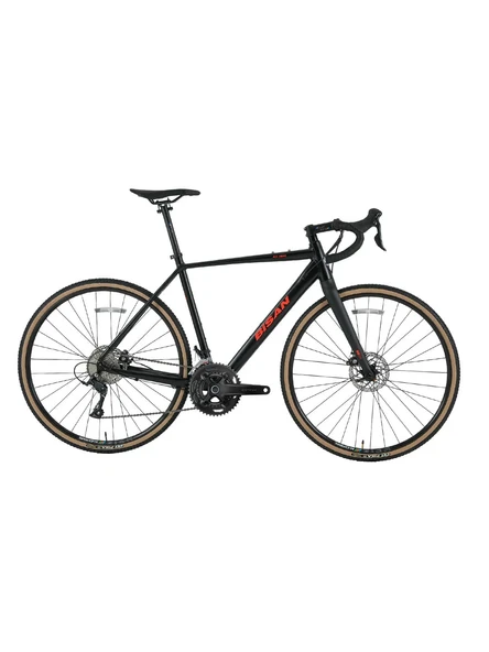 BİSAN ALL TRAIL GRX400 ERKEK YARIŞ BİSİKLETİ 500H HD 28 JANT 20 VİTES MAT SİYAH KIRMIZI ürün görseli 1