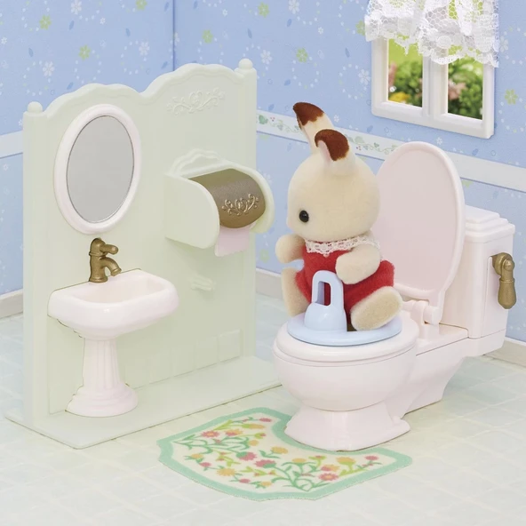 Sylvanian Families Tuvalet Seti 5740 - Resim 6