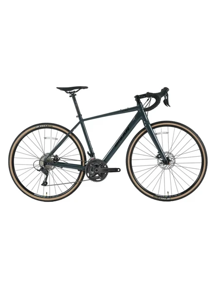 BİSAN ALL TRAIL GRX600 ERKEK YARIŞ BİSİKLETİ 500H HD 28 JANT 22 VİTES PARLAK GRİ SİYAH ürün görseli 1