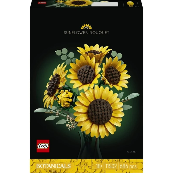 LEGO Botanicals Ayçiçeği Buketi 11502 - Resim 5