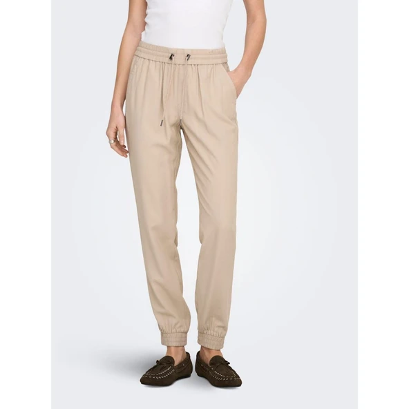 ONLKELDA-EMERY MW PULL-UP PANTS PNT NOOS  Kadın Pantolon 15203946 ürün görseli 1