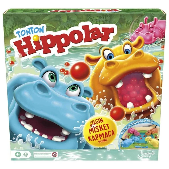 Tonton Hippolar Çılgın Misket Kapmaca Kutu Oyunu - Resim 4