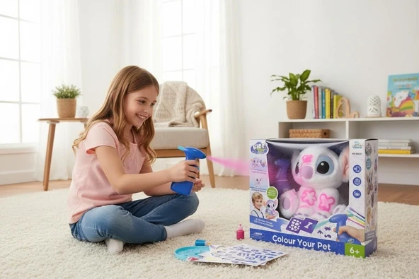 666-37 PELUŞ AİRBRUSH KOALA-PSF - Resim 2