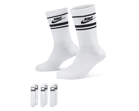 U NK NSW EVERYDAY ESSENTIAL CR  Unisex Çorap DX5089-103 ürün görseli 1