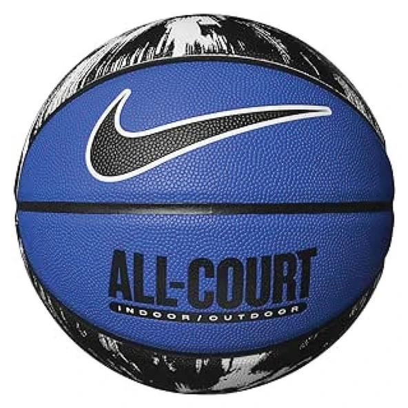 NIKE EVERYDAY ALL COURT 8P GRAPHIC DEFLATED STAR BLUE/BLACK/  Basketbol Topu N.100.4370.455.07 ürün görseli 1
