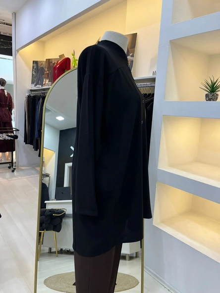 İnvee Gömlek 7187 orjinal 1 siyah - Resim 6