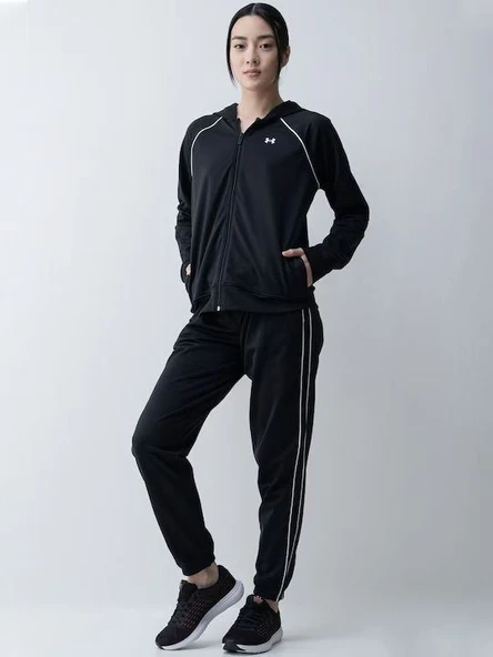 UA Rival Tricot Tracksuit HD  Kadın Eşofman Takımı 6001966-001 ürün görseli 1