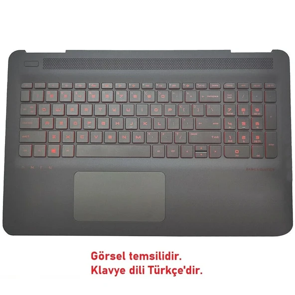 Hp Omen 15t-ax200 Klavye Kasa Siyah Işıklı ürün görseli 1