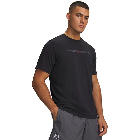 UA M BLUR WM SS  Erkek T-Shirt 6009248-001 ürün görseli 1