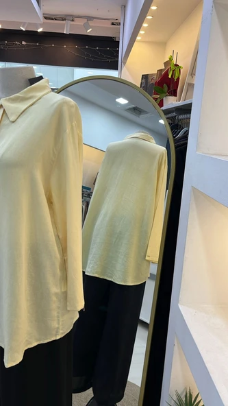 İnvee Gömlek 7187 SARİ - Resim 7
