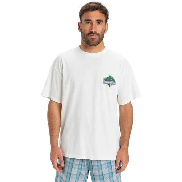 GH QS CRYSTAL JET SS  Erkek T-Shirt EQYZT08023-WBK0 ürün görseli 1