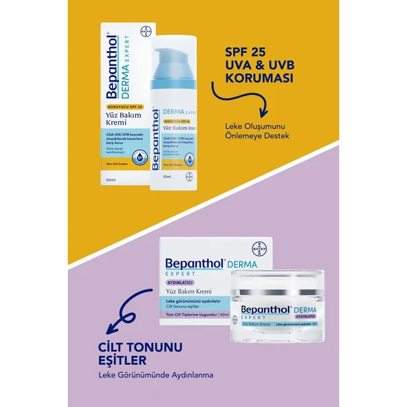 Bepanthol Expert Aydınlatıcı Yüz Kremi 50 ml - Resim 4