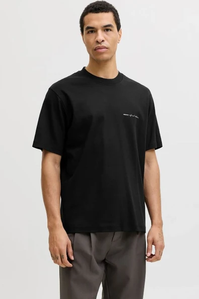 JPRBLAOWEN SS BRANDING TEE SN  Erkek T-Shirt 12292397 ürün görseli 1