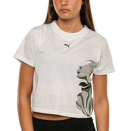 W FLORAL RIBBON GRAPHIC TEE  Erkek T-Shirt 52748902 ürün görseli 1