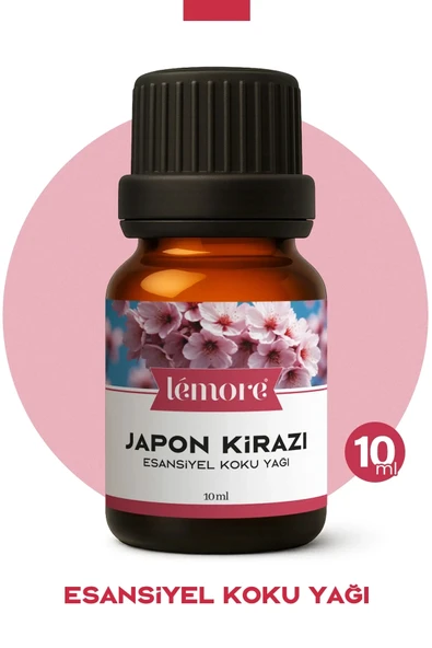Japon Kirazı Uçucu Koku Yağı Buhurdanlık Yağı Difüzör Esansı Küre 10ml ürün görseli 1