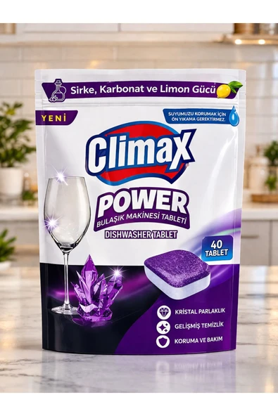Power Bulaşık Makinesi Tableti 40’lı Paket ürün görseli 1