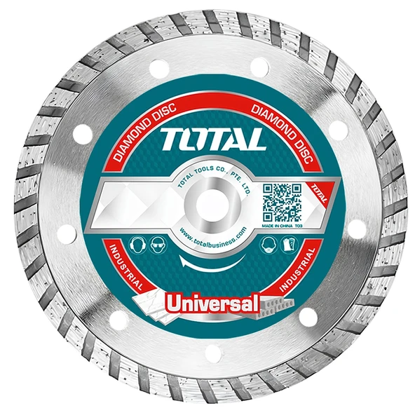 TOTAL Turbo Elmas Disk 125 mm TAC2131253M (1 Adet) ürün görseli 1