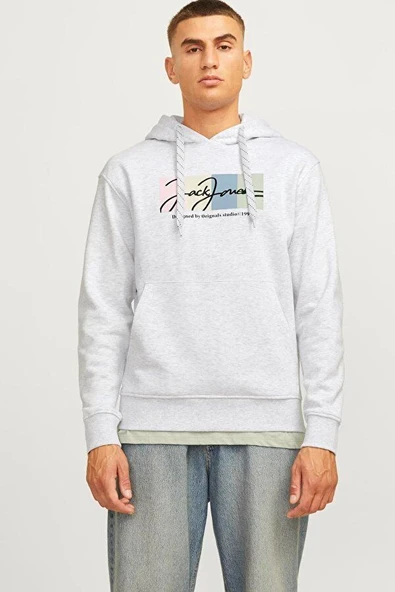 JORTPORTLAND BLOCK SWEAT HOOD LN  Erkek Sweatshirt 12262421 ürün görseli 1