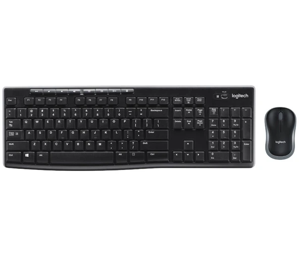 LOGITECH KLAVYE+MOUSE KABLOSUZ MK270 Q (004525) ürün görseli 1