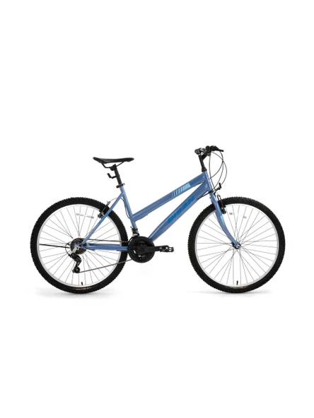 BİSAN DISCOVER KADIN DAĞ BİSİKLETİ 42CM V 26 JANT 21 VİTES METALİK MAVİ MAVİ ürün görseli 1
