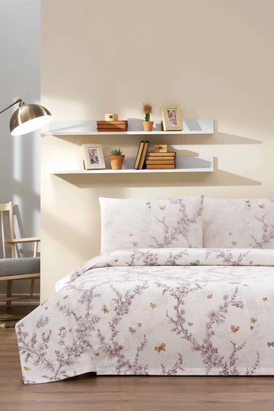 Özdilek Rf -Bloomlight Yeşil- Lastikli Çarşaflı Çift Kişilik Pike Takımı ürün görseli 1