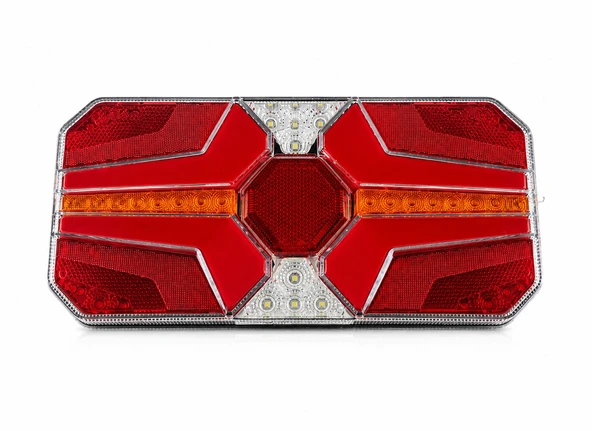 ÇERAY Yeni Neon Led Stop Lambası Kayar Sinyalli Kamyon-tır-dorse-karavan-kamyonet 12x24 Volt 1adet ürün görseli 1