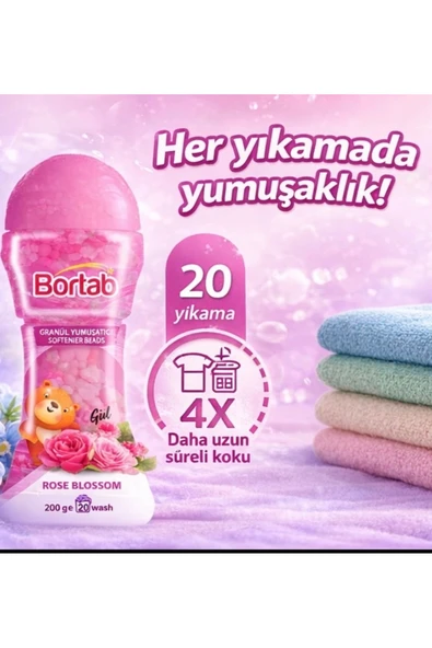 Granül Çamaşır Parfümü & Çamaşır Yumuşatıcı Gül ürün görseli 1