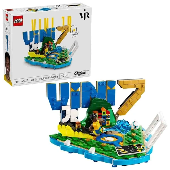 43027 Lego Editions Vini Jr. - Football Highlights 510 parça +10 yaş ürün görseli 1