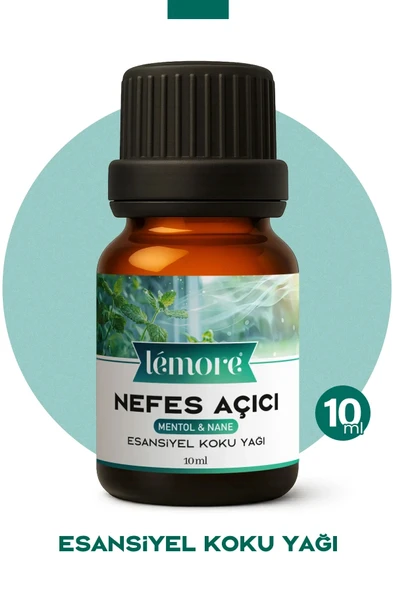 Nefes Açıcı Nane Ve Mentol Esansiyel Uçucu Koku Yağı Buhurdanlık Yağı Difüzör Esansı Küre 10ml ürün görseli 1