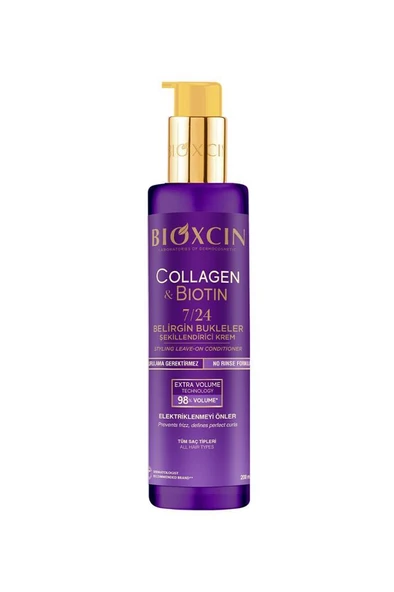 Bioxcin Collagen & Biotin Şekillendirici 200 ml Saç Bakım Kremi ürün görseli 1